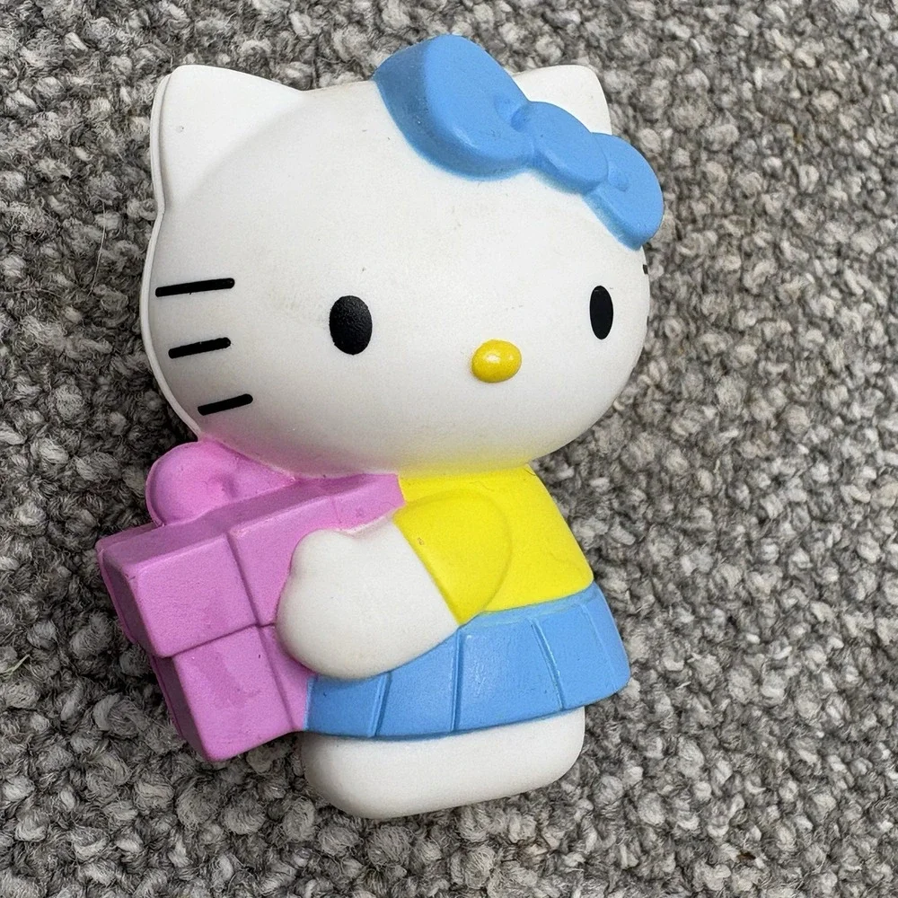 VTG Hello Kitty Collection Fast Food Toys Stamp Paper Puncher Hanging Toys Too